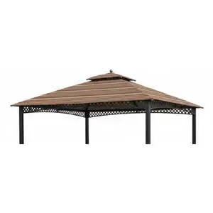 Durable 350 Replacement Canopy Top Compatible with Windsor Dome 10 x 12 Gazebo Models L-GZ717PST-C, A111001701 - Stripe Canyon Durable 350 Replacement Canopy Top Compatible with Windsor Dome 10 x 12 Gazebo Models L-GZ717PST-C, A111001701 - Stripe Canyon