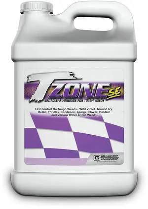 TZone SE Broadleaf Herbicide for Tough Weeds, 2.5 Gallons, 8361126 TZone SE Broadleaf Herbicide for Tough Weeds, 2.5 Gallons, 8361126