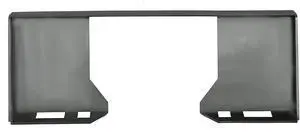 3/8" Thick Quick Tach Cut Out Mount Plate, Steel Skid Steer Quick Tach Attachment Adapter Plate Compatible with Bobcat, Kubota Tractors 3/8" Thick Quick Tach Cut Out Mount Plate, Steel Skid Steer Quick Tach Attachment Adapter Plate Compatible with Bobcat, Kubota Tractors
