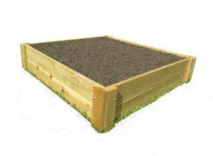 Premium Cedar Raised Garden Bed - 1" Thick Wood (4' x 4' x 11" H) Premium Cedar Raised Garden Bed - 1" Thick Wood (4' x 4' x 11" H)