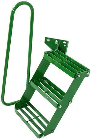 Left Hand Stair Step Kit Compatible with John Deere 4050 4240 4430 4630 4440 4230 4555 4650 4850 4955 LH Handrail Powder Coated Durable Steel Tractor Step Left Hand Stair Step Kit Compatible with John Deere 4050 4240 4430 4630 4440 4230 4555 4650 4850 4955 LH Handrail Powder Coated Durable Steel Tractor Step