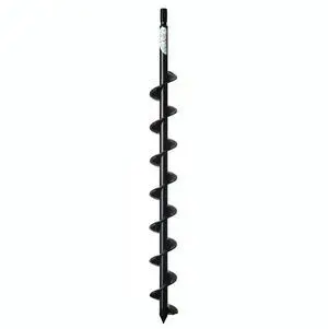 Termite & Tree Auger 2"x24" With 1/2" Non-Slip Hex Drive - Heavy Duty Auger Bare Root Tree & Shrub Planting, Irrigation or Bait Stations Install - Works in All Soil Conditions - USA Made Termite & Tree Auger 2"x24" With 1/2" Non-Slip Hex Drive - Heavy Duty Auger Bare Root Tree & Shrub Planting, Irrigation or Bait Stations Install - Works in All Soil Conditions - USA Made
