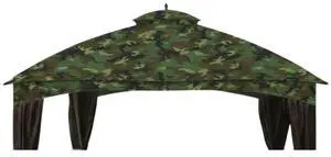 Replacement Canopy for Allen Roth 10x12 Gazebo - Standard 350 - Camo Green Will NOT FIT Model GF-12S004B-1 Replacement Canopy for Allen Roth 10x12 Gazebo - Standard 350 - Camo Green Will NOT FIT Model GF-12S004B-1