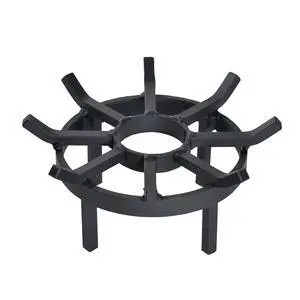 Wagon Wheel Firewood Grate for Fire Pit, Chiminea - Made in The USA (12 Inch) Wagon Wheel Firewood Grate for Fire Pit, Chiminea - Made in The USA (12 Inch)