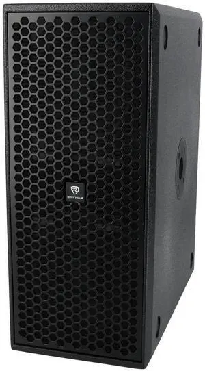 TITAN SLIM D8 Powered Subwoofer, Dual 8" Woofers, 400W RMS/1600W Peak, 122dB SPL, Stackable, Vertical/Horizontal Mount, XLR/RCA Inputs, Bass Boost, Compact Plywood Enclosure for DJ/Live TITAN SLIM D8 Powered Subwoofer, Dual 8" Woofers, 400W RMS/1600W Peak, 122dB SPL, Stackable, Vertical/Horizontal Mount, XLR/RCA Inputs, Bass Boost, Compact Plywood Enclosure for DJ/Live