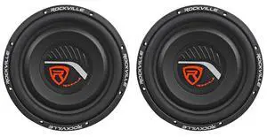 W12T4S2 12" Shallow Mount 1400w Peak/350w RMS CEA Compliant Car Subwoofers, 2-Ohm, 2-Piece W12T4S2 12" Shallow Mount 1400w Peak/350w RMS CEA Compliant Car Subwoofers, 2-Ohm, 2-Piece