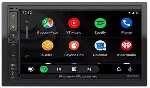 CPAA-70MW | 7" Wireless Apple CarPlay Double Din Car Stereo | Android Auto Touchscreen Multimedia Audio Receiver with Bluetooth and Backup Camera Support CPAA-70MW | 7" Wireless Apple CarPlay Double Din Car Stereo | Android Auto Touchscreen Multimedia Audio Receiver with Bluetooth and Backup Camera Support