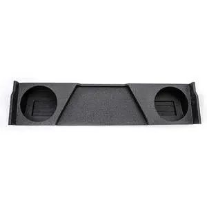 QPower Dual 12in Underseat Downfire Subwoofer Enclosure, Q-Bomb Sub Box Compatible with Chevy Silverado XCab and GMC Sierra XCab 2007-2013 QPower Dual 12in Underseat Downfire Subwoofer Enclosure, Q-Bomb Sub Box Compatible with Chevy Silverado XCab and GMC Sierra XCab 2007-2013