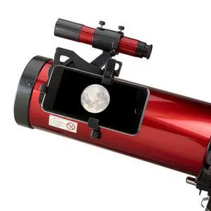 Red Planet Series 45-100x114mm Newtonian Reflector Telescope with Universal Smartphone Digiscoping Adapter (RP-300SP),Large Red Planet Series 45-100x114mm Newtonian Reflector Telescope with Universal Smartphone Digiscoping Adapter (RP-300SP),Large