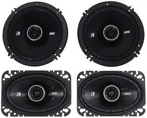 2 43DSC4604 DSC460 4x6 Car Speakers+2 43DSC6504 DSC650 6.5" Speakers 2 43DSC4604 DSC460 4x6 Car Speakers+2 43DSC6504 DSC650 6.5" Speakers