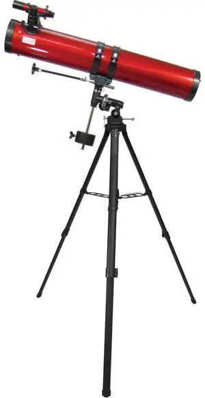Red Planet 45-100x114mm Newtonian Reflector Telescope (RP-300), Red Red Planet 45-100x114mm Newtonian Reflector Telescope (RP-300), Red
