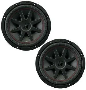 CVR10 CompVR 10-Inch (250mm) Subwoofer, 4-Ohm DVC Bundle CVR10 CompVR 10-Inch (250mm) Subwoofer, 4-Ohm DVC Bundle