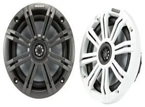 KM65 6.5-Inch (165mm) Marine Coaxial Speakers with 3/4-Inch (20mm) Tweeters, 4-Ohm, Charcoal and White Grilles KM65 6.5-Inch (165mm) Marine Coaxial Speakers with 3/4-Inch (20mm) Tweeters, 4-Ohm, Charcoal and White Grilles