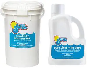 Water Balance & Clarity Bundle - 50Lb Alkalinity Increaser + Pure Clear No Phos 3L Water Balance & Clarity Bundle - 50Lb Alkalinity Increaser + Pure Clear No Phos 3L
