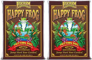 Happy Frog Potting Soil, 2cu ft (Pack of 2) - for Indoor/Outdoor Container Plants - Contains Mycorrhizae and Humic Acids Happy Frog Potting Soil, 2cu ft (Pack of 2) - for Indoor/Outdoor Container Plants - Contains Mycorrhizae and Humic Acids