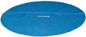 28015E Solar Pool Cover: for 18ft Round Easy Set and Metal Frame Pools Insulates Pool Water Reduces Water Evaporation Keeps Debris Out Reduces Chemical Consumption 28015E Solar Pool Cover: for 18ft Round Easy Set and Metal Frame Pools Insulates Pool Water Reduces Water Evaporation Keeps Debris Out Reduces Chemical Consumption