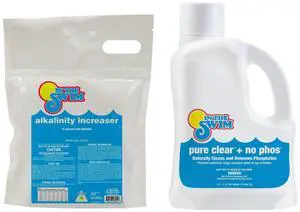 Water Balance & Clarity Bundle - 5Lb Alkalinity Increaser + Pure Clear No Phos 3L Water Balance & Clarity Bundle - 5Lb Alkalinity Increaser + Pure Clear No Phos 3L