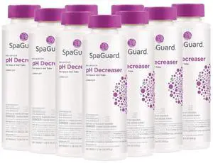 pH Decreaser, 22 oz, Pack of 9, Protects Spa and Equipment, Prevents Cloudy Water Due to Improper pH, Balances Water pH Decreaser, 22 oz, Pack of 9, Protects Spa and Equipment, Prevents Cloudy Water Due to Improper pH, Balances Water