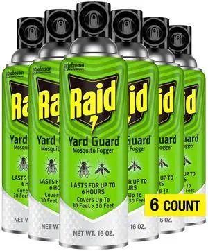 Yard Guard Mosquito Fogger for Outdoor Yard Patio and Garden Fast Acting Insect Control 16 Ounce (Pack of 6) Yard Guard Mosquito Fogger for Outdoor Yard Patio and Garden Fast Acting Insect Control 16 Ounce (Pack of 6)