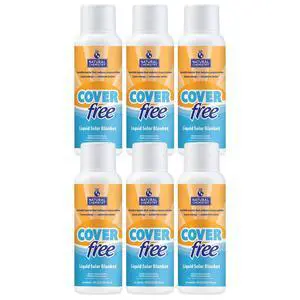 Cover Free, 1 qt, Pack of 6, Liquid Solar Blanket, Advanced Mono-Layer Technology, pH Neutral Formula, Safe to Use with All Sanitizing Systems Cover Free, 1 qt, Pack of 6, Liquid Solar Blanket, Advanced Mono-Layer Technology, pH Neutral Formula, Safe to Use with All Sanitizing Systems
