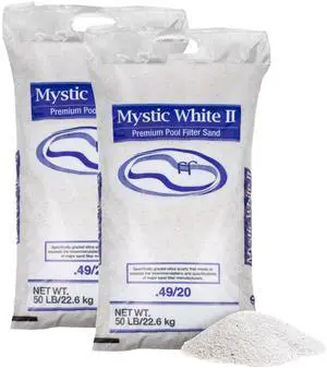 U.S. Silica 2 Pack Sand for Above Ground and Inground Pool Filter Pumps, 50 Lb - Accessories and Supplies for Swimming Pool System Cleaning and Maintenance U.S. Silica 2 Pack Sand for Above Ground and Inground Pool Filter Pumps, 50 Lb - Accessories and Supplies for Swimming Pool System Cleaning and Maintenance