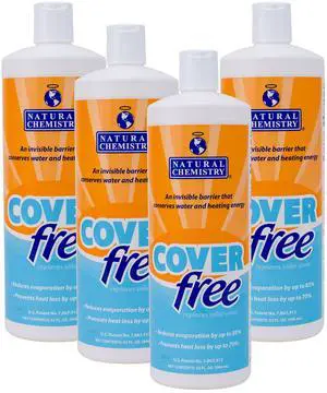 Cover Free, 32 oz, Pack of 4, Liquid Solar Blanket, Advanced Mono-Layer Technology, pH Neutral Formula, Safe to Use with All Sanitizing Systems Cover Free, 32 oz, Pack of 4, Liquid Solar Blanket, Advanced Mono-Layer Technology, pH Neutral Formula, Safe to Use with All Sanitizing Systems