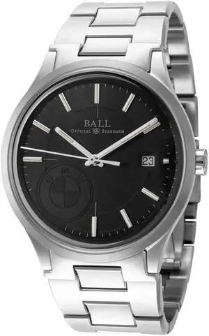 BALL for BMW Classic Automatic COSC Stainless Steel Black Dial Date Mens Watch NM3010D-SCJ-BK BALL for BMW Classic Automatic COSC Stainless Steel Black Dial Date Mens Watch NM3010D-SCJ-BK