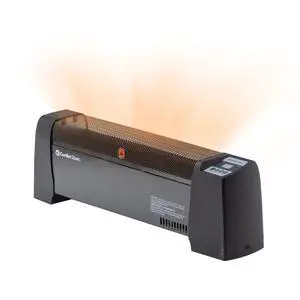 Baseboard Space Heater with Digital Thermostat, Electric, Dent-Proof End Panels, Overheat Protection, Tip-Over Switch, & Stay-Cool Body, Ideal for Home, Bedroom, & Office, 1,500W, CZ650B Baseboard Space Heater with Digital Thermostat, Electric, Dent-Proof End Panels, Overheat Protection, Tip-Over Switch, & Stay-Cool Body, Ideal for Home, Bedroom, & Office, 1,500W, CZ650B