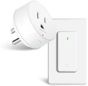 Remote Switch Outlet,Remote Control Outlet Plug with Switch,Wireless On/Off Light Switches Wall Mounted,15A/1500W,TUV List,No Wiring Needed,500ft RF Range,for Lamp,Fans,Household Appliances Remote Switch Outlet,Remote Control Outlet Plug with Switch,Wireless On/Off Light Switches Wall Mounted,15A/1500W,TUV List,No Wiring Needed,500ft RF Range,for Lamp,Fans,Household Appliances