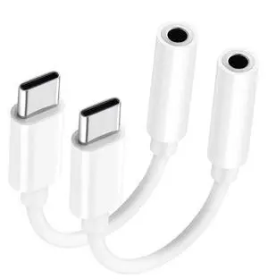 USB C to 3.5mm Audio Adapter - Headphone Jack Adapter for iPhone 16/16 Pro/15/15 Pro/Pro Max/Plus, Type C Aux Dongle Cable Cord Compatible with iPad, MacBook, Samsung Galaxy S24/S23/S22/S21Ultra USB C to 3.5mm Audio Adapter - Headphone Jack Adapter for iPhone 16/16 Pro/15/15 Pro/Pro Max/Plus, Type C Aux Dongle Cable Cord Compatible with iPad, MacBook, Samsung Galaxy S24/S23/S22/S21Ultra