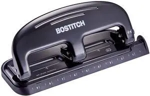 Office EZ Squeeze 20 Sheet Standard 3 Hole Punch, Metal Construction, Silver/Black (HP20) Office EZ Squeeze 20 Sheet Standard 3 Hole Punch, Metal Construction, Silver/Black (HP20)