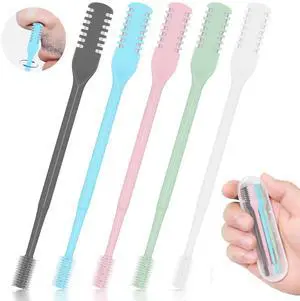 Nasal Hair Cutter, 5PCS Upgraded 360° Rotating Nose Hair Trimmer, Portable Double-Sided Nose Hair Trimmer for Men and Women, Complete Set in 5 Colors with Soft Brush Nasal Hair Cutter, 5PCS Upgraded 360° Rotating Nose Hair Trimmer, Portable Double-Sided Nose Hair Trimmer for Men and Women, Complete Set in 5 Colors with Soft Brush