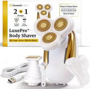 Hers LuxePro Women's Electric Body Shaver for Sensitive Skin Hers LuxePro Women's Electric Body Shaver for Sensitive Skin