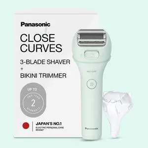 Electric Bikini Trimmer, Waterproof Full-Body Cordless Electric Razors for Women Legs with Bikini Attachments, 3 Hypoallergenic Blades, for Travel, Shower, and Everyday Use - ES-AWL6AG Electric Bikini Trimmer, Waterproof Full-Body Cordless Electric Razors for Women Legs with Bikini Attachments, 3 Hypoallergenic Blades, for Travel, Shower, and Everyday Use - ES-AWL6AG