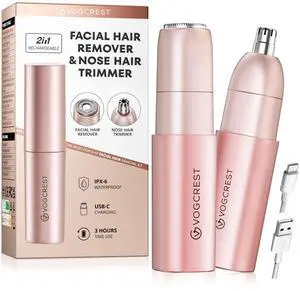 Nose Trimmer for Women: 2 in 1 Rechargeable Facial Hair Removal - Portable Mini Face Shaver for Chin Lip Peach Fuzz Ideal for Travel Use Nose Trimmer for Women: 2 in 1 Rechargeable Facial Hair Removal - Portable Mini Face Shaver for Chin Lip Peach Fuzz Ideal for Travel Use