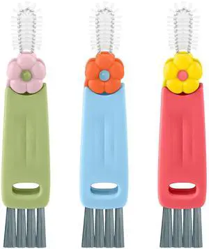 Wanme 3 in 1 Cup Lid Gap Cleaning Brush Set, Multifunctional Bottle Cleaning Brush, Cup Lid Gap Cleaner, Home Kitchen Crevice Brush Tools Wanme 3 in 1 Cup Lid Gap Cleaning Brush Set, Multifunctional Bottle Cleaning Brush, Cup Lid Gap Cleaner, Home Kitchen Crevice Brush Tools