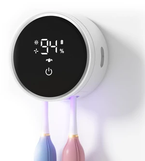 Toothbrush Sanitizer and Holder, Toothbrush Holders for Bathroom, Tooth Brush Wall-Mounted Cleaner Organizer with Auto-Inductive Cover, Air Drying Fits Most Electric, Manual and Kids Toothbrushes Toothbrush Sanitizer and Holder, Toothbrush Holders for Bathroom, Tooth Brush Wall-Mounted Cleaner Organizer with Auto-Inductive Cover, Air Drying Fits Most Electric, Manual and Kids Toothbrushes