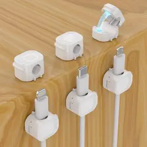 Cord Organizer 6 Pack Magnetic Cable Clips Smooth Adjustable 1s Lock Cable Management Clips Adhesive Wire Holder Keeper Organizer for Car Home Office Desk Accessory Cord Organizer 6 Pack Magnetic Cable Clips Smooth Adjustable 1s Lock Cable Management Clips Adhesive Wire Holder Keeper Organizer for Car Home Office Desk Accessory