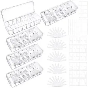 Cable Organizer Box with Lid, 5 Pcs Clear Cord Storage Organizer with 50 Cable Ties 108 Cable Labels, Charger Organizer for Office Desk Drawer Organizers and Accessories Cable Organizer Box with Lid, 5 Pcs Clear Cord Storage Organizer with 50 Cable Ties 108 Cable Labels, Charger Organizer for Office Desk Drawer Organizers and Accessories