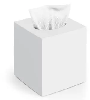 Tissue Box Cover,Square Acrylic Tissue Holder with Non-Slip Base,White | Fits standard facial tissue boxes,modern decorative aesthetic for bathroom countertops,dressers,night stand,parlors,office Tissue Box Cover,Square Acrylic Tissue Holder with Non-Slip Base,White | Fits standard facial tissue boxes,modern decorative aesthetic for bathroom countertops,dressers,night stand,parlors,office