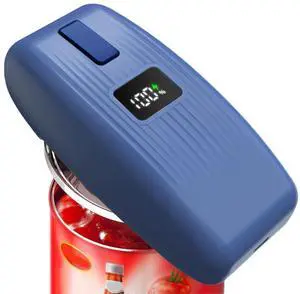 Electric Can Opener with LED Display, Can Opener Electric for Seniors | One-Touch USB Rechargeable Battery Automatic Can Opener for Kitchen or Arthritis, Hands-Free, Smooth Edge, Compact, Cordless Electric Can Opener with LED Display, Can Opener Electric for Seniors | One-Touch USB Rechargeable Battery Automatic Can Opener for Kitchen or Arthritis, Hands-Free, Smooth Edge, Compact, Cordless