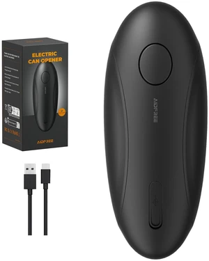 Automatic Electric Can Opener for Seniors for Kitchen:Anyone can Hands Free,One Touch Opener,Durable Blades,Rechargeable, Smooth Edge, Lightweight Small Size, Black (Black) Automatic Electric Can Opener for Seniors for Kitchen:Anyone can Hands Free,One Touch Opener,Durable Blades,Rechargeable, Smooth Edge, Lightweight Small Size, Black (Black)