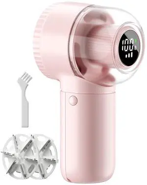 Fabric Shaver with Lint Brush, Large Lint Shaver with Digital Display Fabric Shaver with Lint Brush, Large Lint Shaver with Digital Display