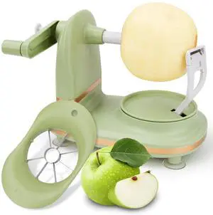 Apple Peeler, 8 Wedges Apple Peeler Slicer Corer, Apple Slicer, Stainless Steel Blades Apple Peeler, 8 Wedges Apple Peeler Slicer Corer, Apple Slicer, Stainless Steel Blades
