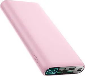 Portable Charger 38800mAh,LCD Display Power Bank,5 USB Outputs Battery Pack Backup, USB-C 3A in&out Travel Essential Portable Phone Charger For iPhone 17/16/15/14/13 Pro/12,Android Samsung Galaxy-Pink Portable Charger 38800mAh,LCD Display Power Bank,5 USB Outputs Battery Pack Backup, USB-C 3A in&out Travel Essential Portable Phone Charger For iPhone 17/16/15/14/13 Pro/12,Android Samsung Galaxy-Pink