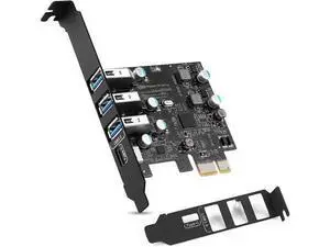 PCI-E to USB 3.0 Type C +3 Type A Expansion Card - Interface USB 3.0 4-Port Express Card Desktop Supports UASP with Low Profile Bracket for Windows MAC Pro Linux PCI-E to USB 3.0 Type C +3 Type A Expansion Card - Interface USB 3.0 4-Port Express Card Desktop Supports UASP with Low Profile Bracket for Windows MAC Pro Linux