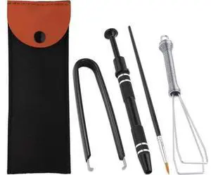 AIEX Keyboard Lube Kit, 4pcs Mechanical Keyboard Switch Puller Set Keycap Remover Kit with Keycap Puller, Switch Clamp, Stem Holder, Lube Pen, Easy to Pull (Black) AIEX Keyboard Lube Kit, 4pcs Mechanical Keyboard Switch Puller Set Keycap Remover Kit with Keycap Puller, Switch Clamp, Stem Holder, Lube Pen, Easy to Pull (Black)