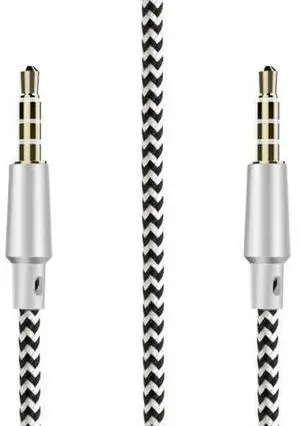 3.5mm 4 Pole Aux Cable 4 position Stereo Mic Audio MM Wire Gold Plated 5Ft 3.5mm 4 Pole Aux Cable 4 position Stereo Mic Audio MM Wire Gold Plated 5Ft