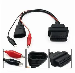 FOR Cable Connector For 3pin FOR 3 pin OBD2 OBD 16 pin tool adapter cable FOR Cable Connector For 3pin FOR 3 pin OBD2 OBD 16 pin tool adapter cable