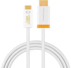 Mini-DVI to HDMI Adapter Cable, Mini DVI 6ft in White for Macintosh Mini-DVI to HDMI Adapter Cable, Mini DVI 6ft in White for Macintosh